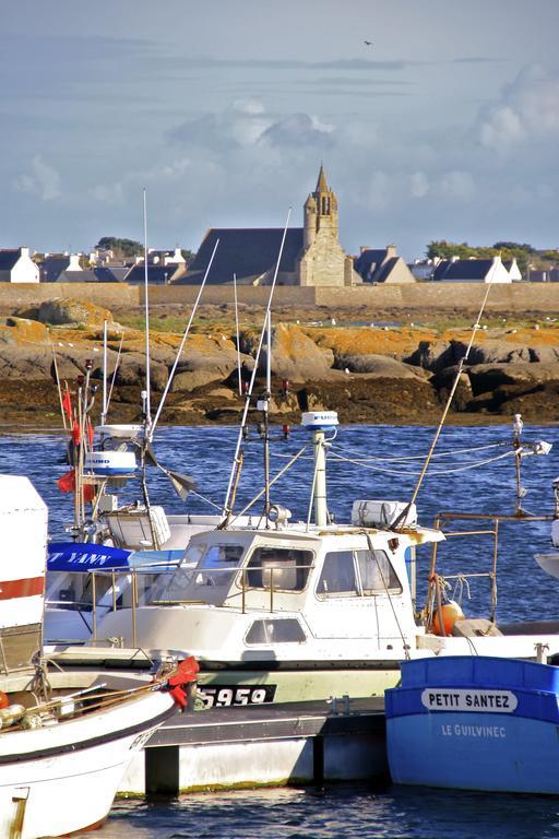 Les Ondines Hotell Saint-Guénolé Eksteriør bilde