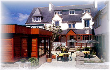 Les Ondines Hotell Saint-Guénolé Eksteriør bilde
